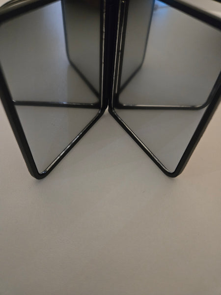 Compact Bling Dual-Sided Mirror
