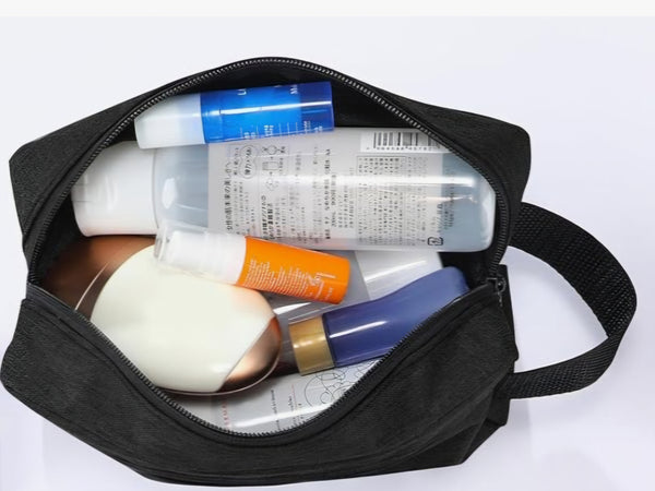 Delta Inspired Embroidered Toiletry Bag