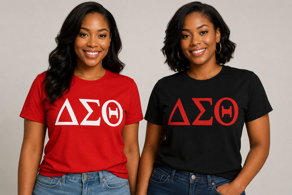 Delta Sigma Theta Greek Letter T-Shirt