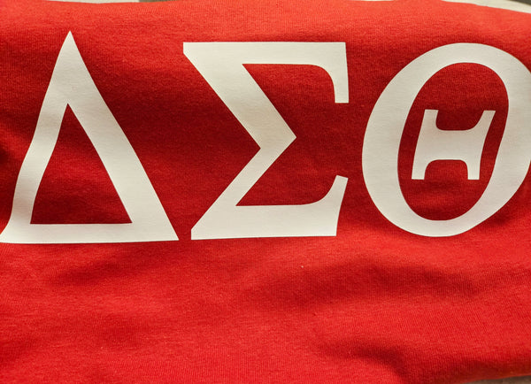 Delta Sigma Theta Greek Letter T-Shirt