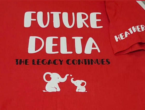 Future Delta Glitter T-Shirt